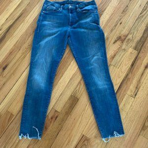 MOTHER Women Jeans High Rise - Blue